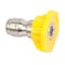 Forney Chiseling Nozzle, Yellow, 15 Degree x 5.5 mm 75154 - alternate 2